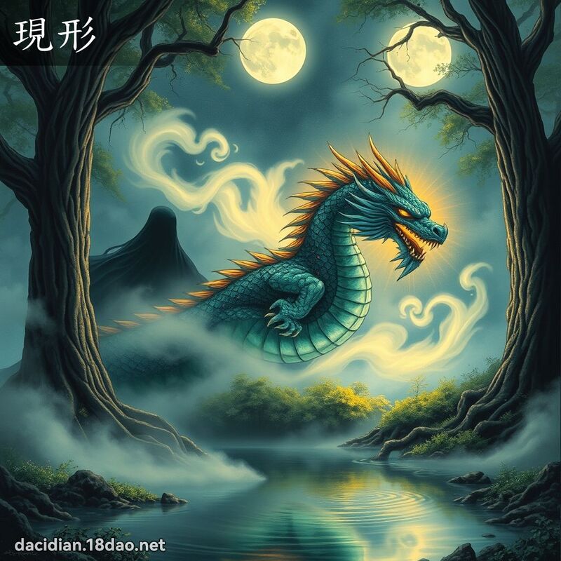 現形 - 國語大辭典配圖