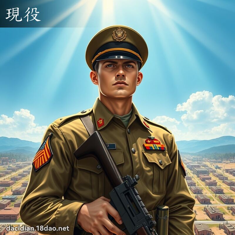 現役 - 國語大辭典配圖