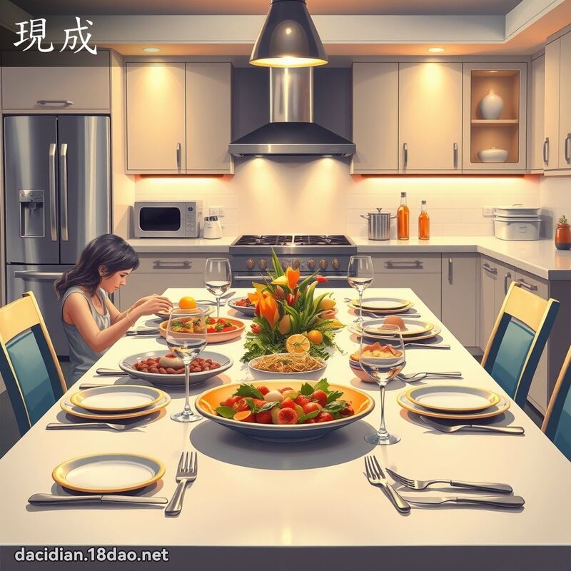 現成 - 國語大辭典配圖