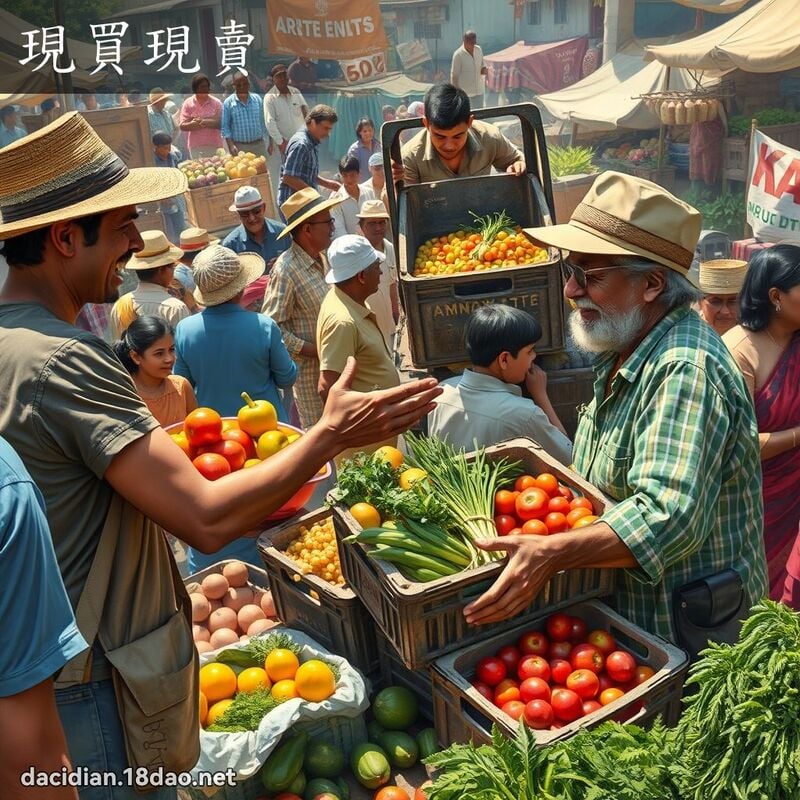 現買現賣 - 國語大辭典配圖