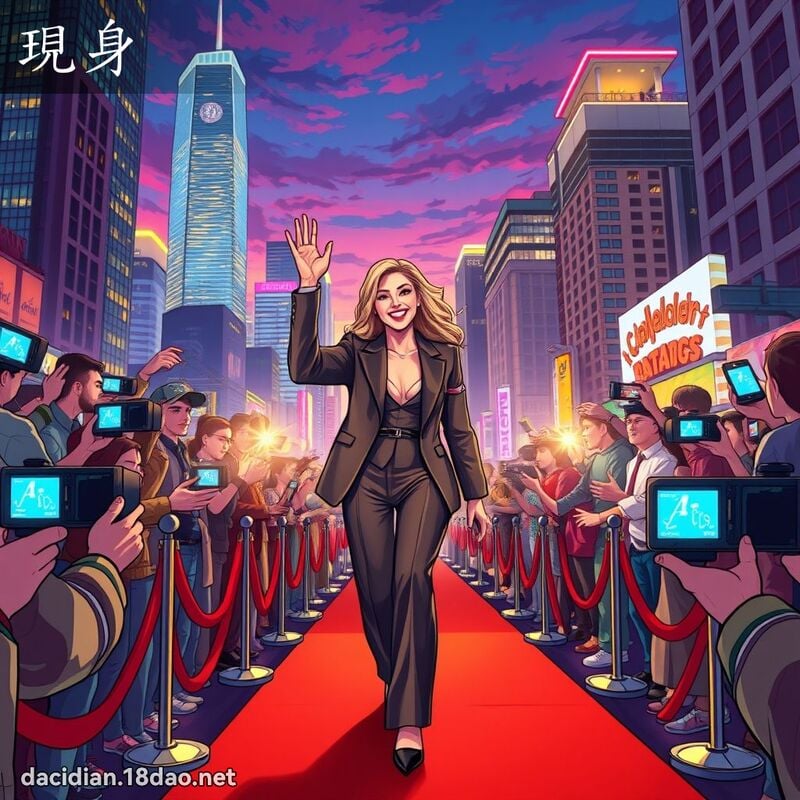現身 - 國語大辭典配圖
