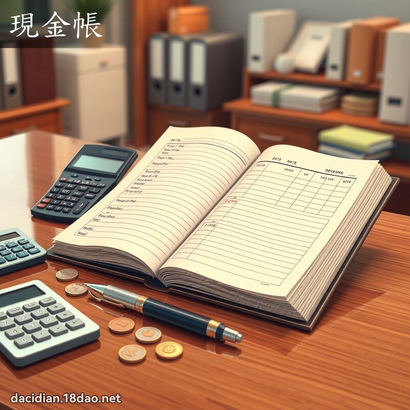 現金帳 - 國語大辭典配圖