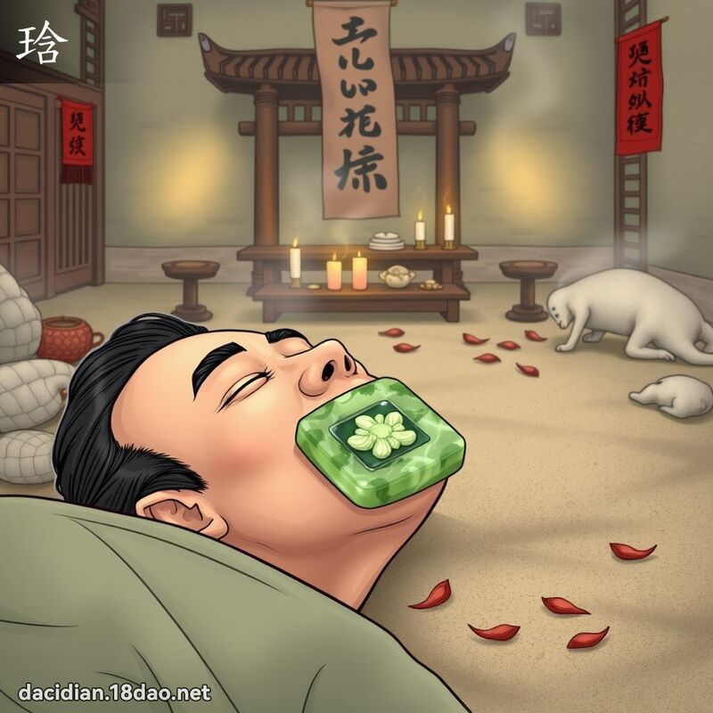 琀 - 國語大辭典配圖