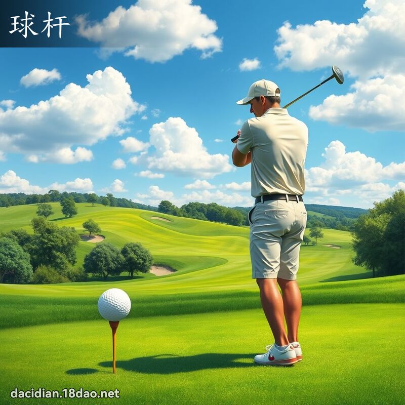 球杆 - 国语大辞典配图