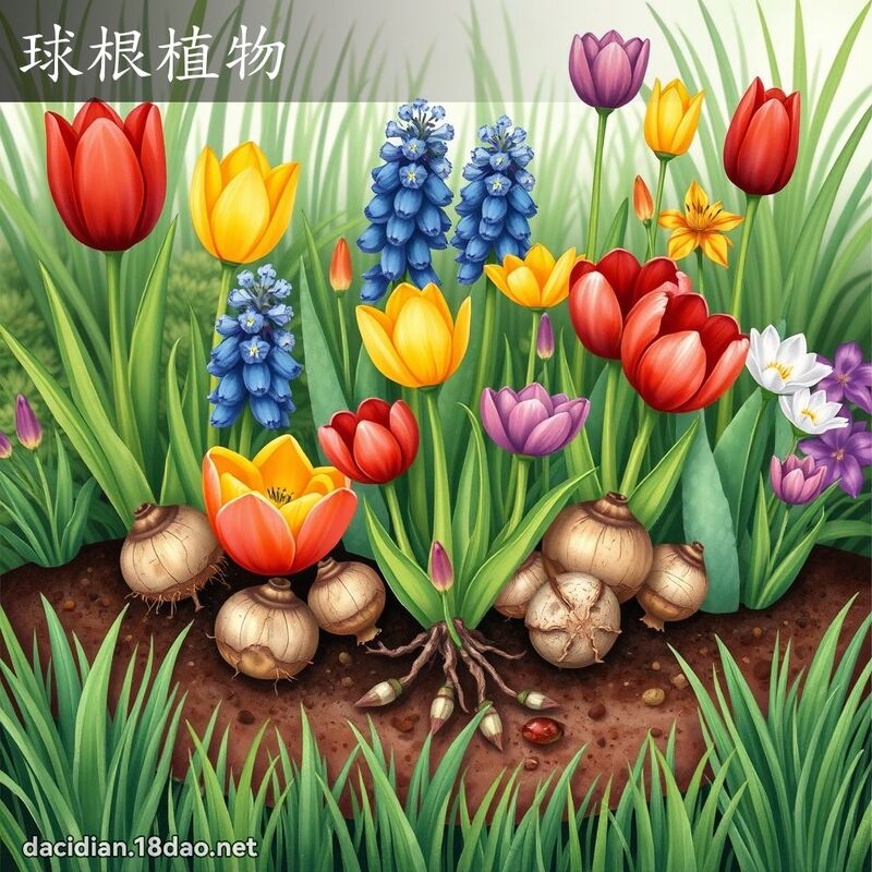 球根植物 - 國語大辭典配圖