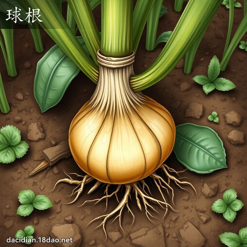 球根 - 國語大辭典配圖
