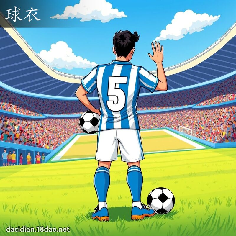 球衣 - 国语大辞典配图