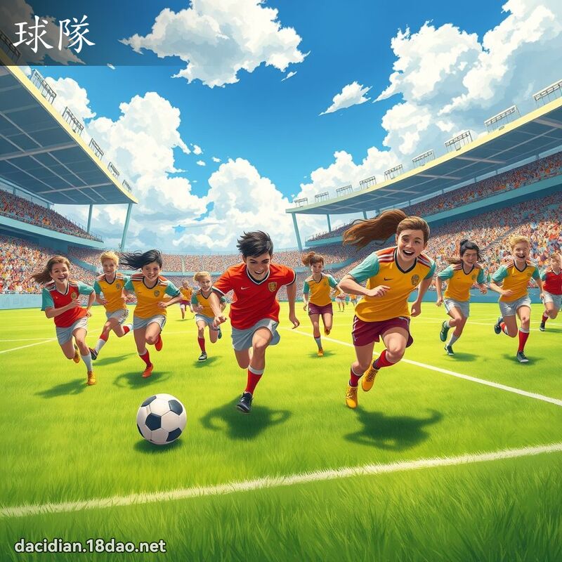 球队 - 国语大辞典配图