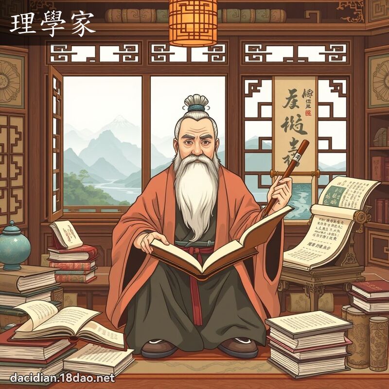理學家 - 國語大辭典配圖