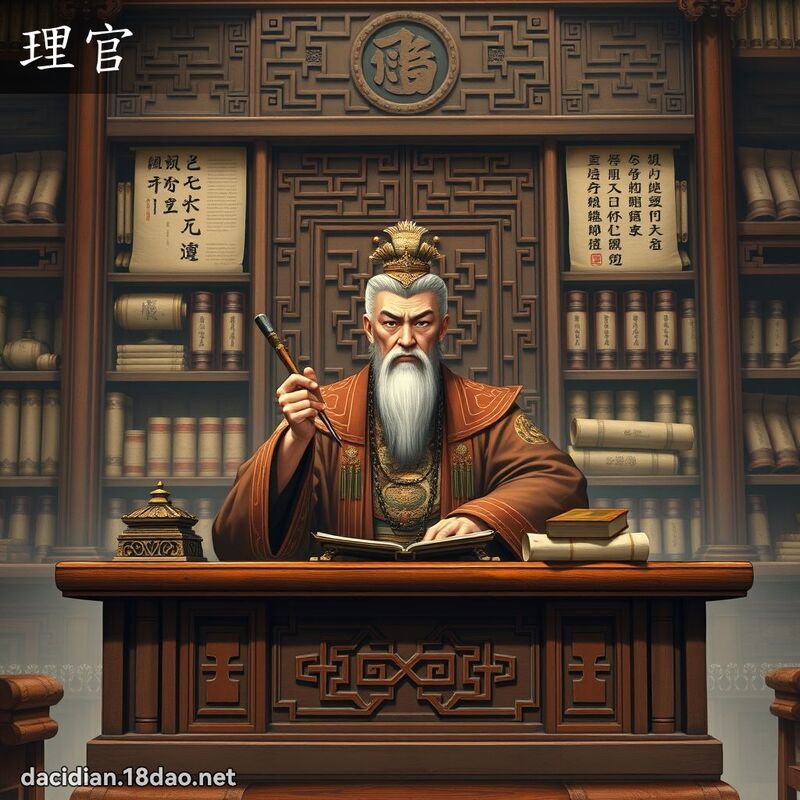 理官 - 國語大辭典配圖