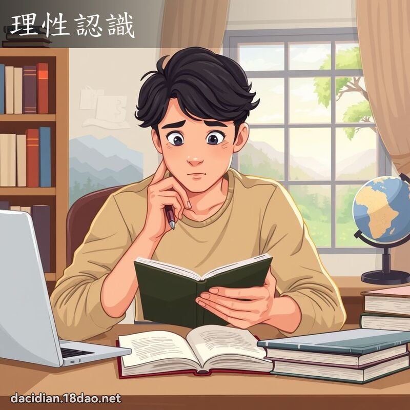 理性認識 - 國語大辭典配圖