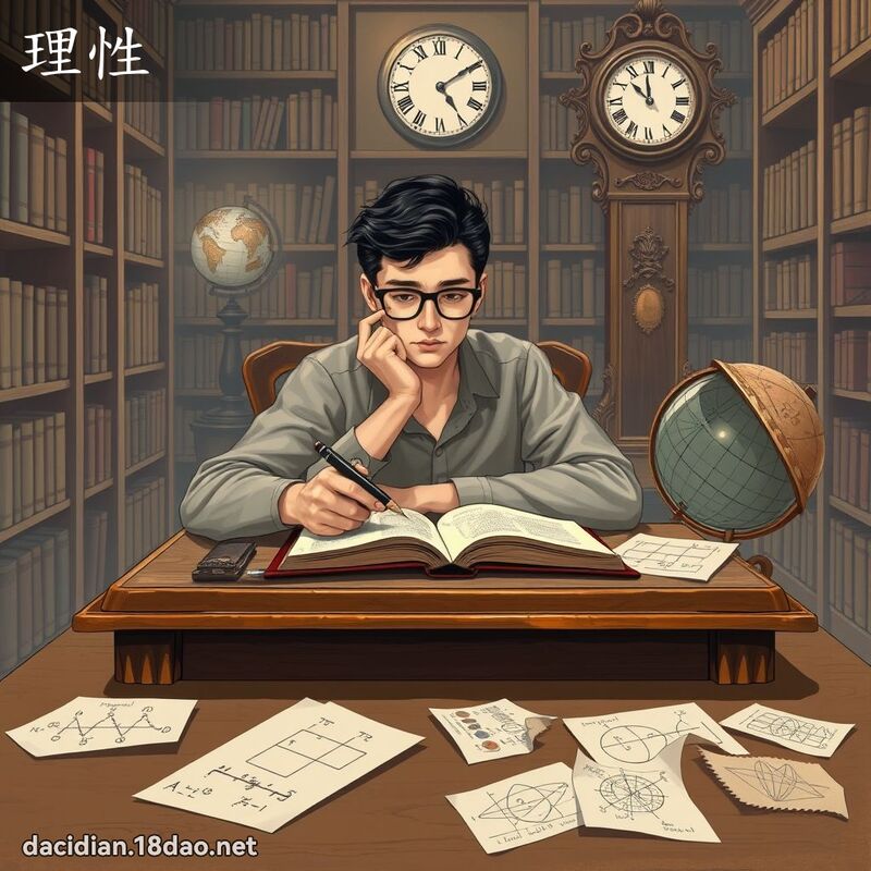 理性 - 國語大辭典配圖