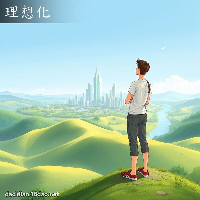 理想化 - 国语大辞典配图