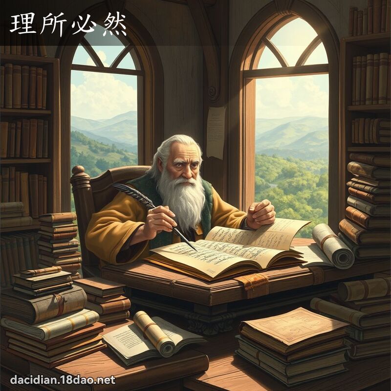 理所必然 - 國語大辭典配圖