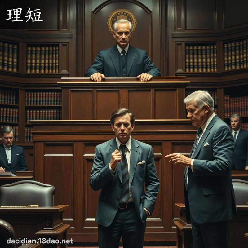 理短 - 國語大辭典配圖