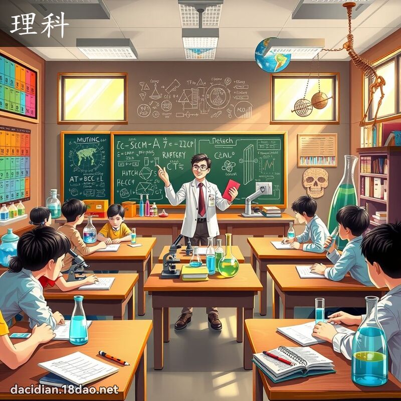 理科 - 國語大辭典配圖