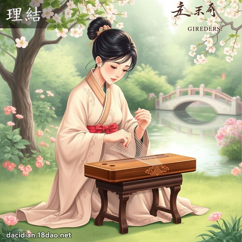 理結 - 國語大辭典配圖