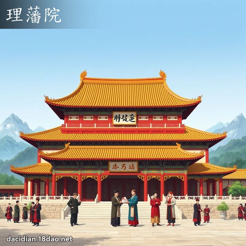 理藩院 - 国语大辞典配图