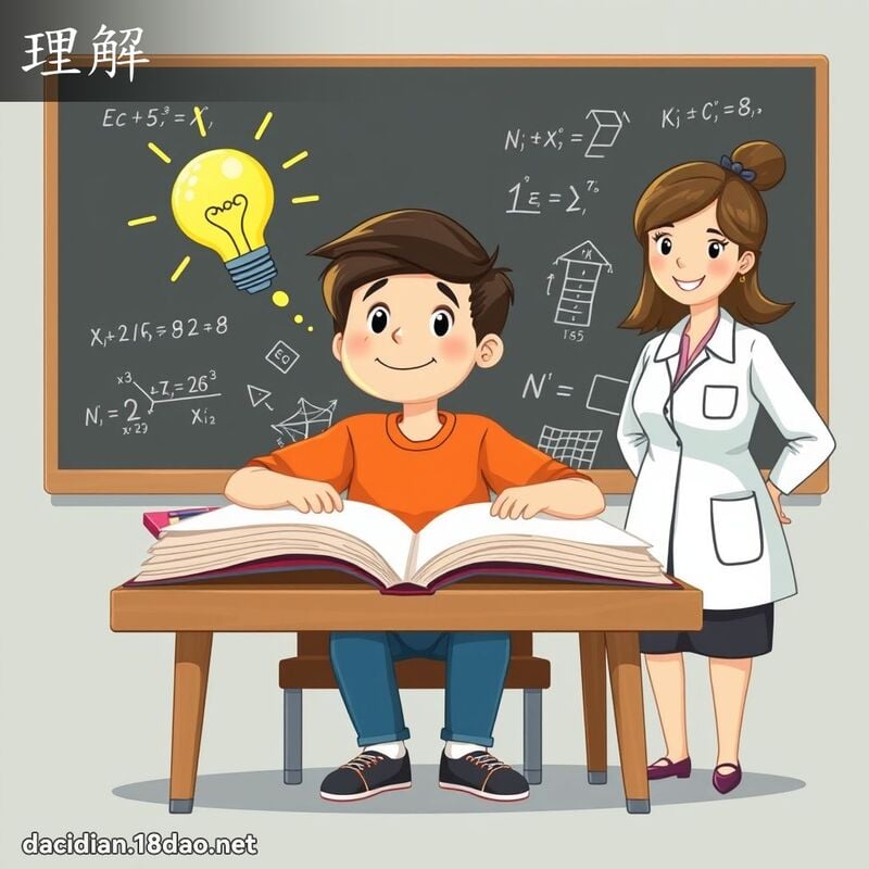 理解 - 國語大辭典配圖