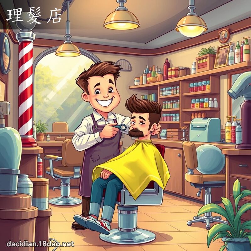 理发店 - 国语大辞典配图