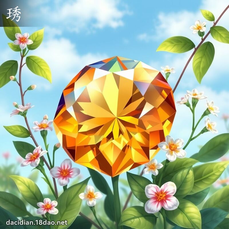 琇 - 国语大辞典配图