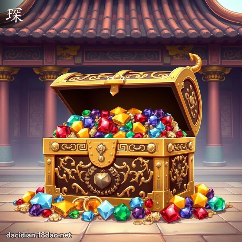 琛 - 國語大辭典配圖