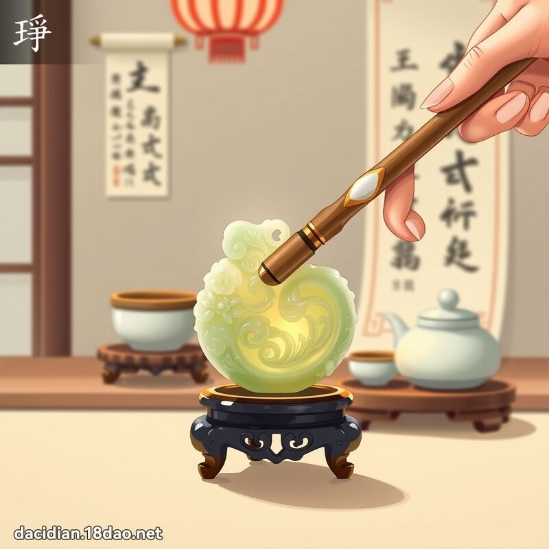 琤 - 國語大辭典配圖