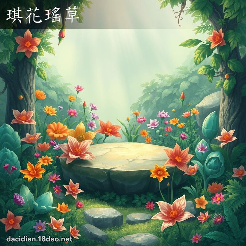 琪花瑤草 - 國語大辭典配圖