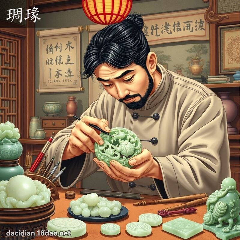 琱瑑 - 国语大辞典配图