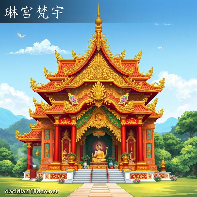 琳宮梵宇 - 國語大辭典配圖
