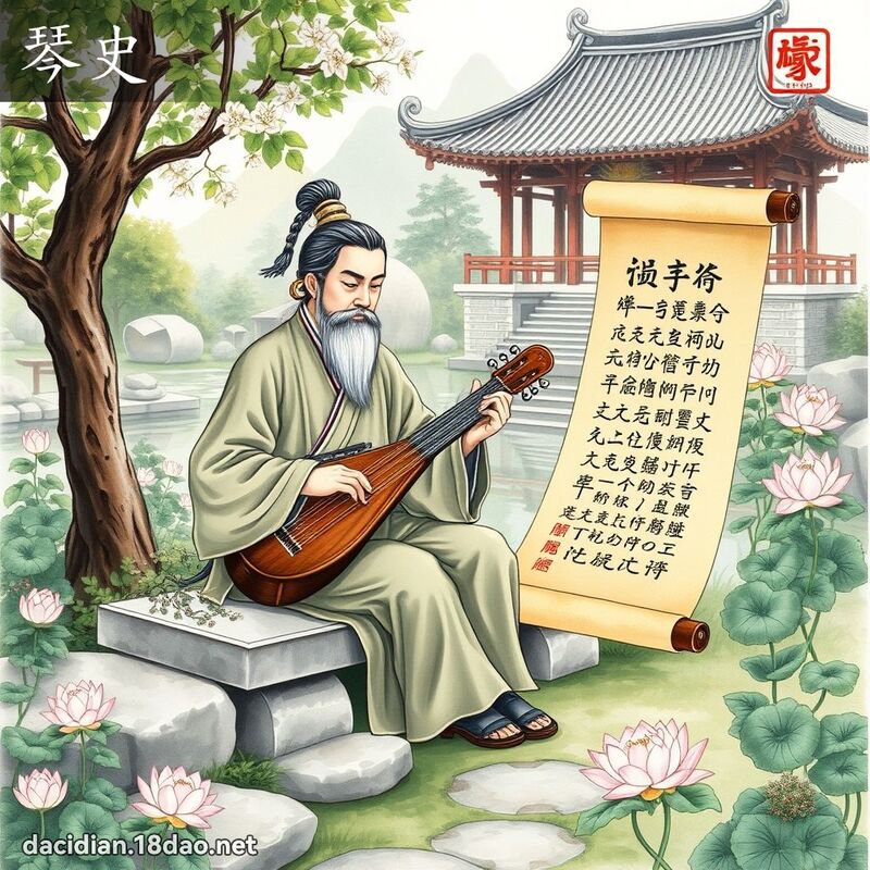 琴史 - 國語大辭典配圖