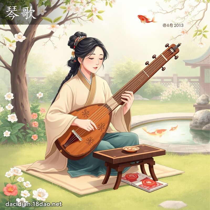 琴歌 - 國語大辭典配圖