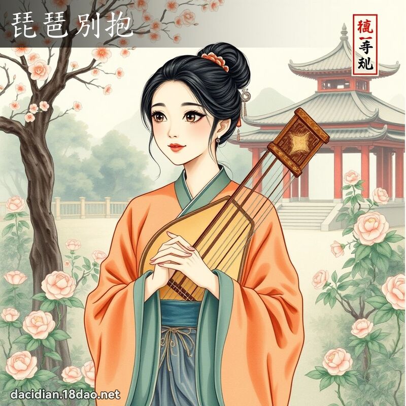 琵琶別抱 - 国语大辞典配图