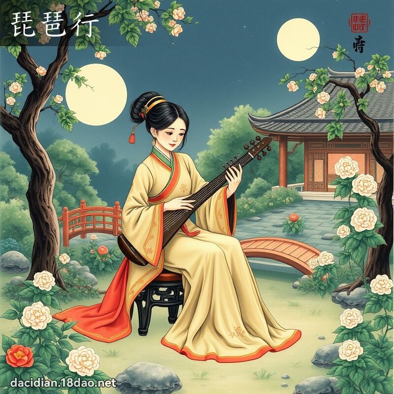 琵琶行 - 國語大辭典配圖