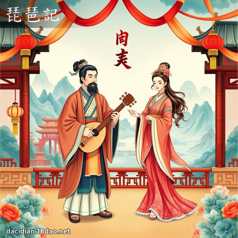 琵琶记 - 国语大辞典配图