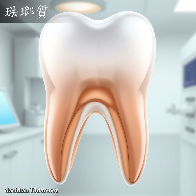 琺瑯質 - 國語大辭典配圖