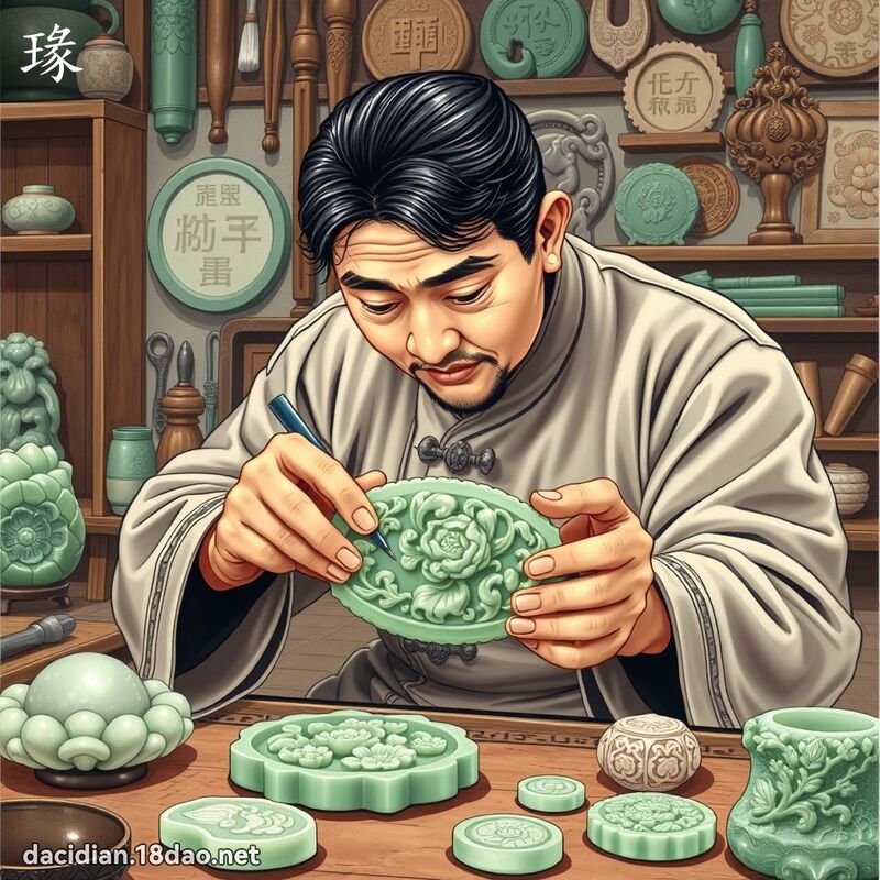 瑑 - 國語大辭典配圖