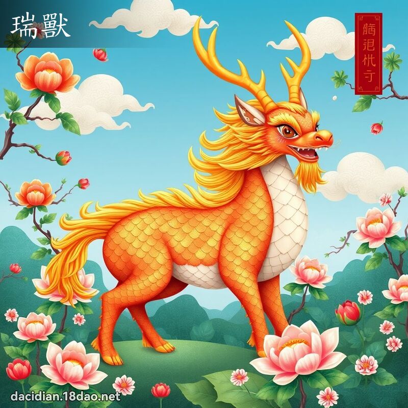 瑞兽 - 国语大辞典配图