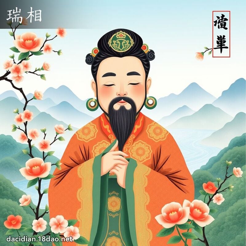 瑞相 - 国语大辞典配图