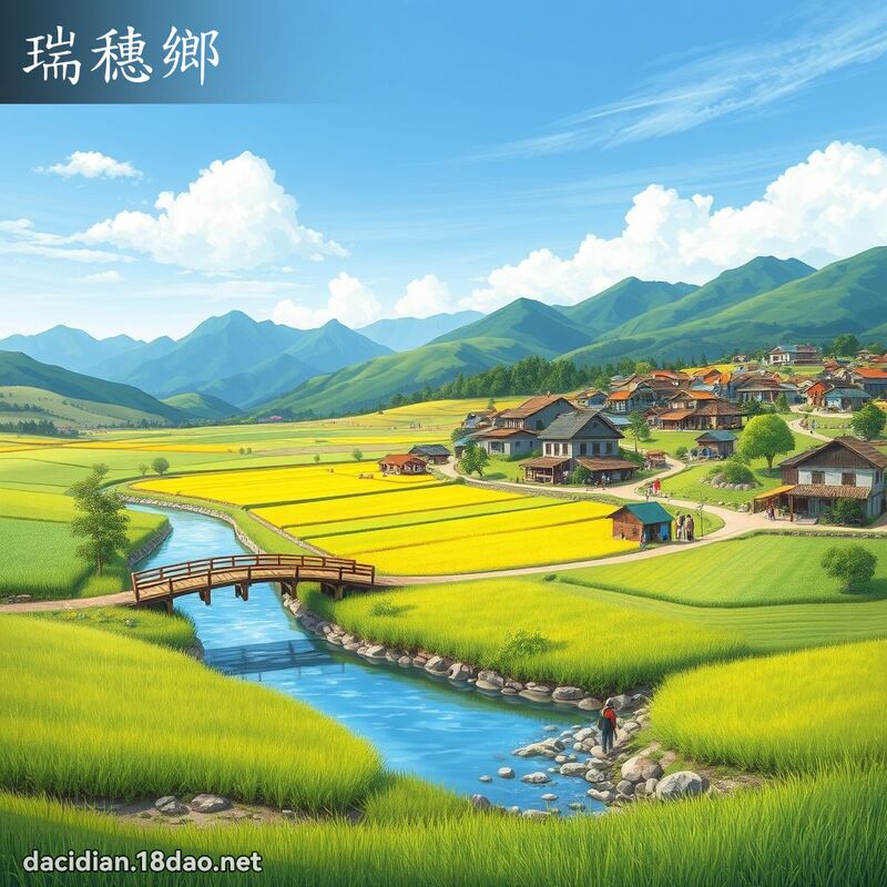 瑞穗乡 - 国语大辞典配图