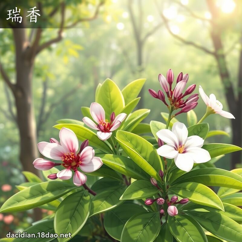 瑞香 - 國語大辭典配圖