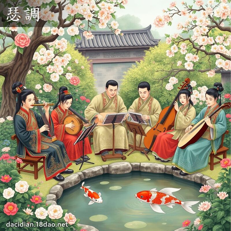 瑟調 - 國語大辭典配圖