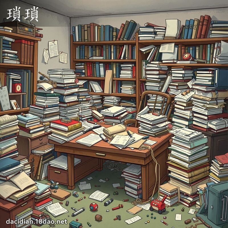 琐琐 - 国语大辞典配图