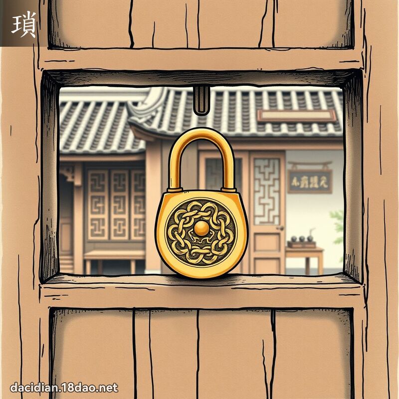 琐 - 国语大辞典配图