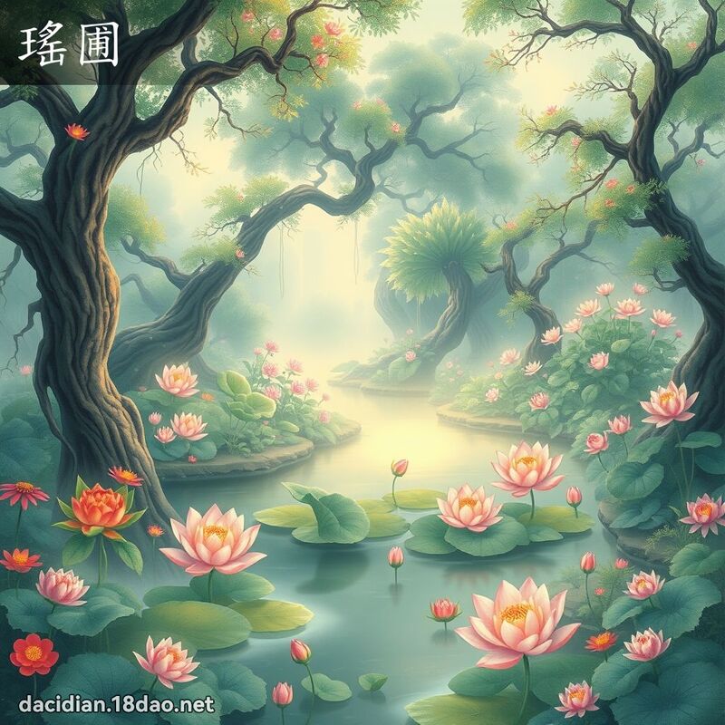 瑶圃 - 国语大辞典配图