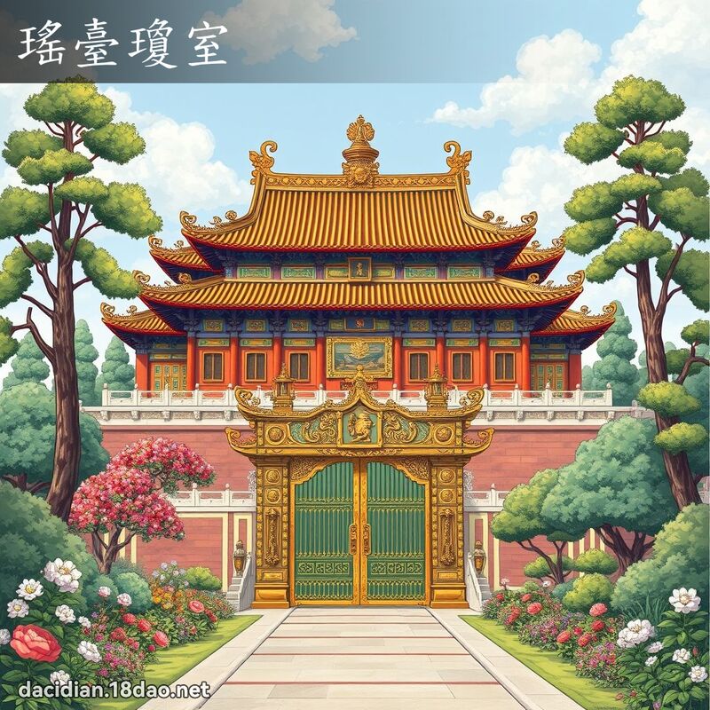 瑶台琼室 - 国语大辞典配图