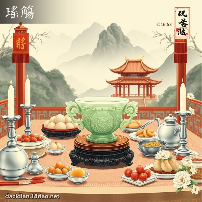 瑤觴 - 國語大辭典配圖