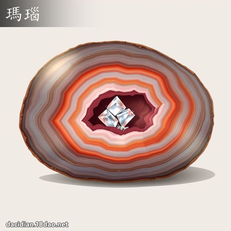 玛瑙 - 国语大辞典配图