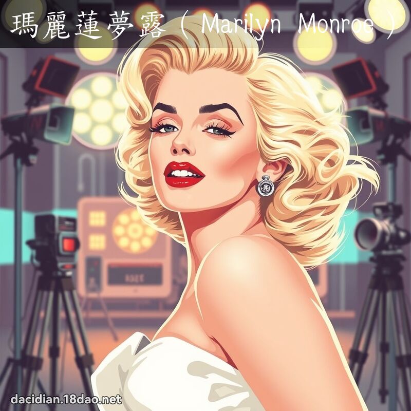 瑪麗蓮夢露（Marilyn Monroe） - 國語大辭典配圖