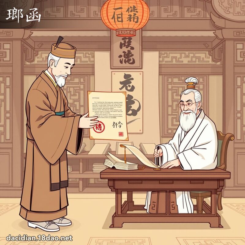 瑯函 - 國語大辭典配圖